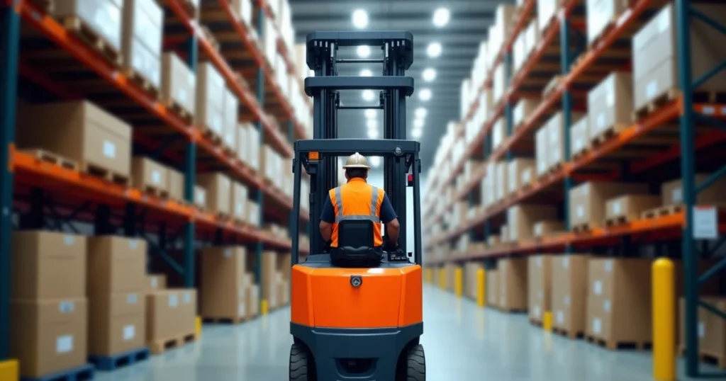 Narrow Aisle Forklifts: Working Out the Aisle Width You Need